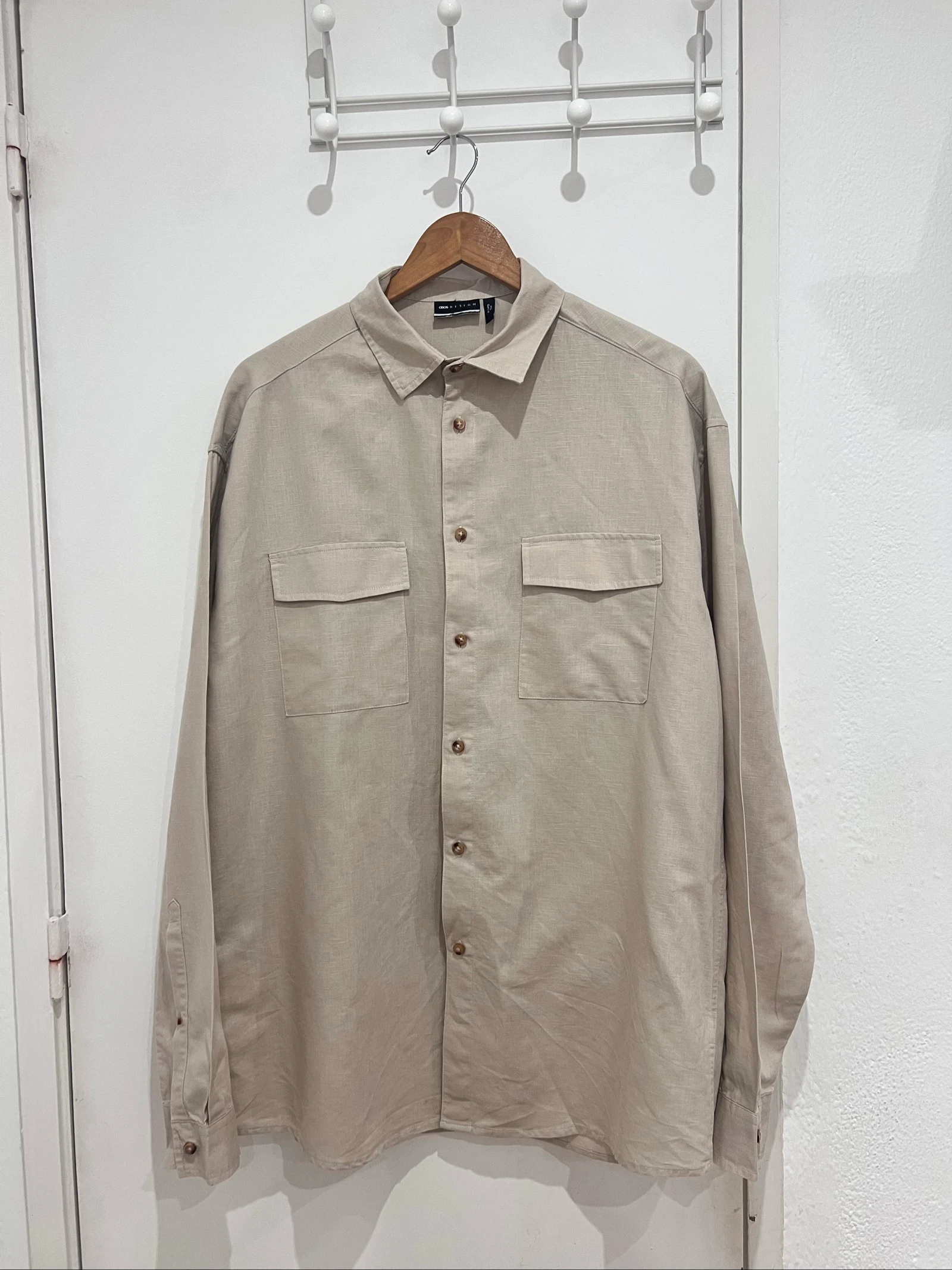 Camisa de Linho| Asos Oversized| T* M